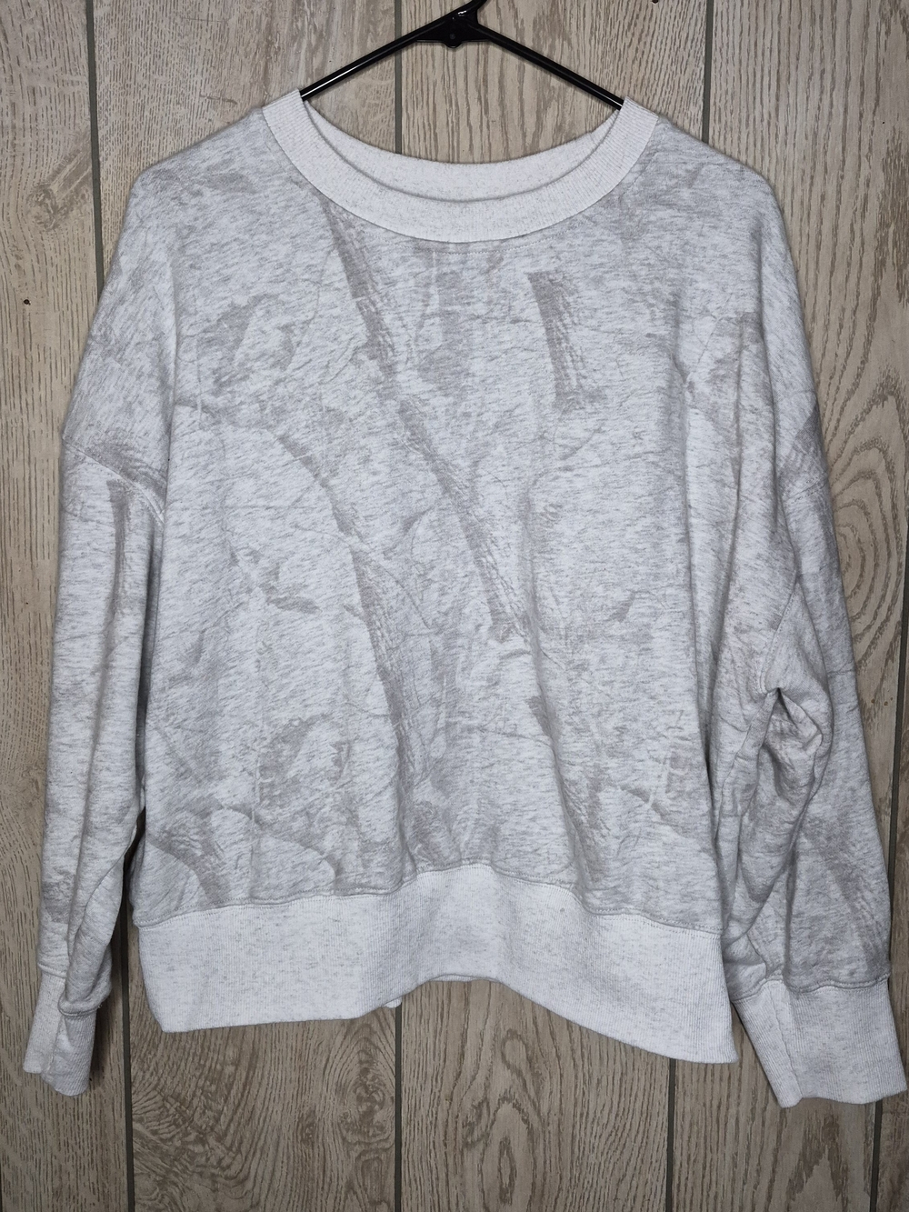 Women's Light Gray Crewneck Sweater - Classic Everyday Pullover